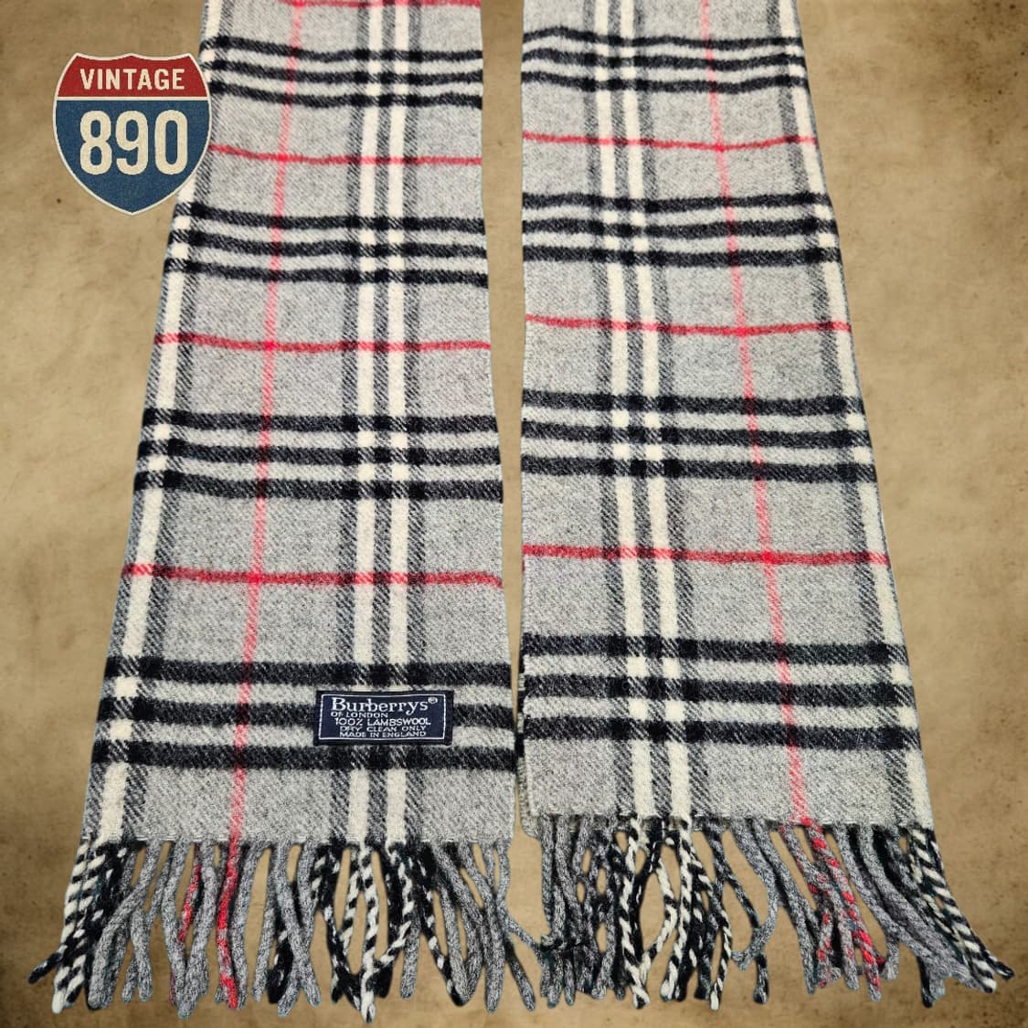 Burberry's 버버리 체크 울 머플러 상품이미지3