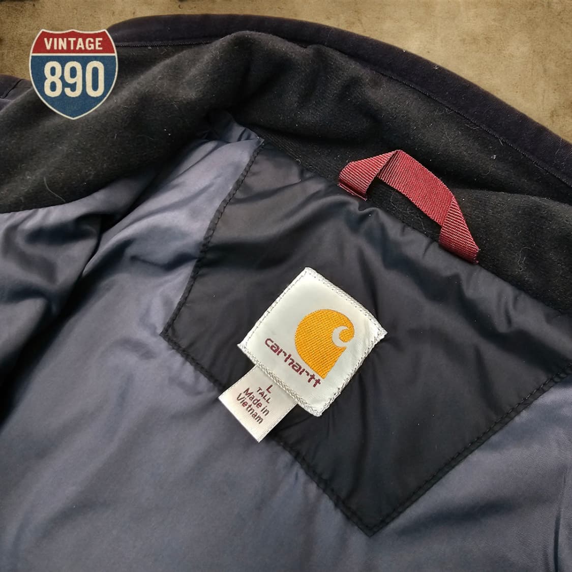 [L] carhartt 칼하트 레인디펜더 길리엄 패딩 조끼 상품이미지2