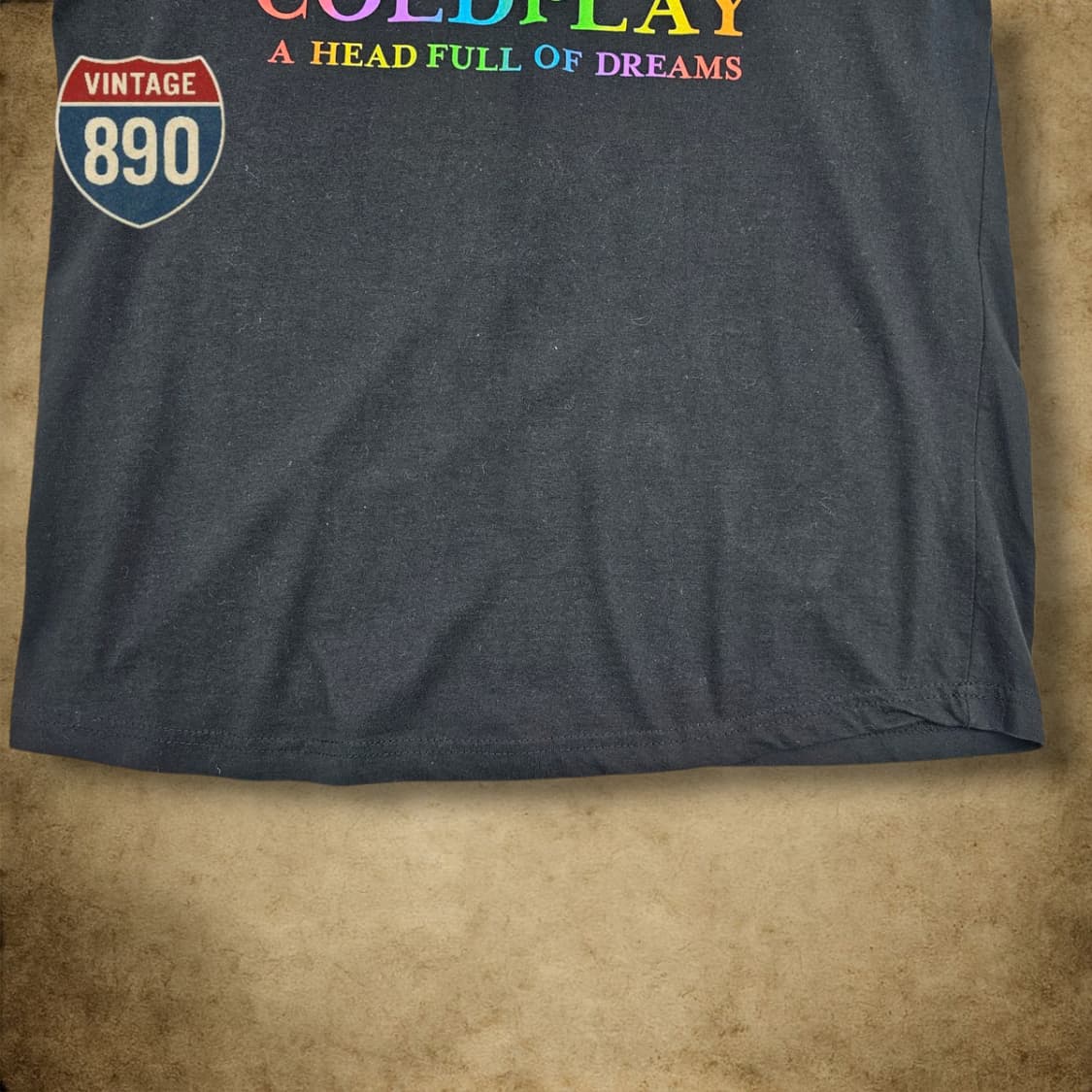 [S] 콜드플레이 2017 월드투어 반팔 티셔츠 상품이미지3