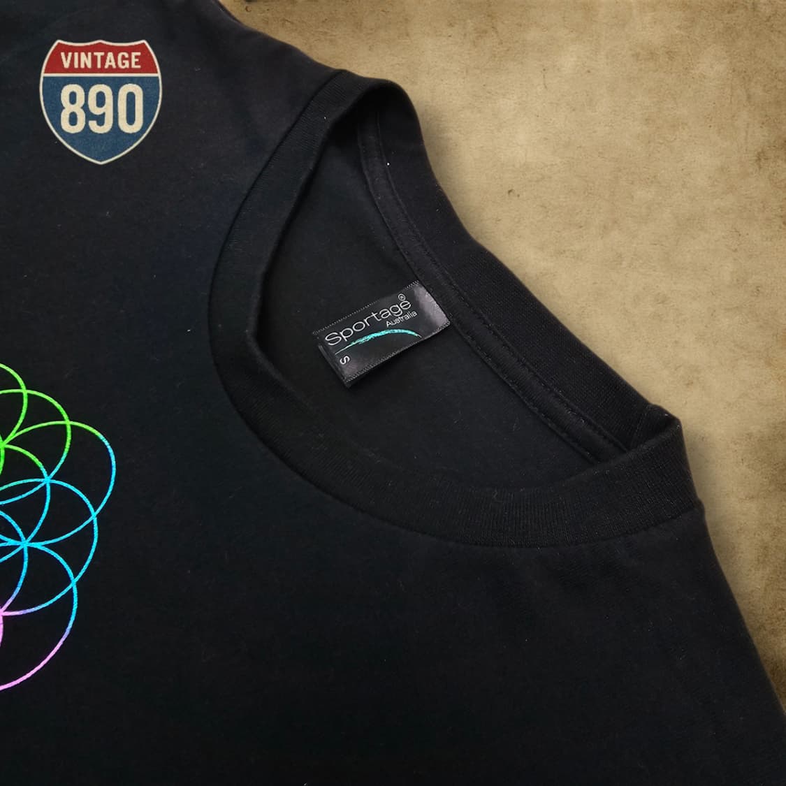 [S] 콜드플레이 2017 월드투어 반팔 티셔츠 상품이미지5