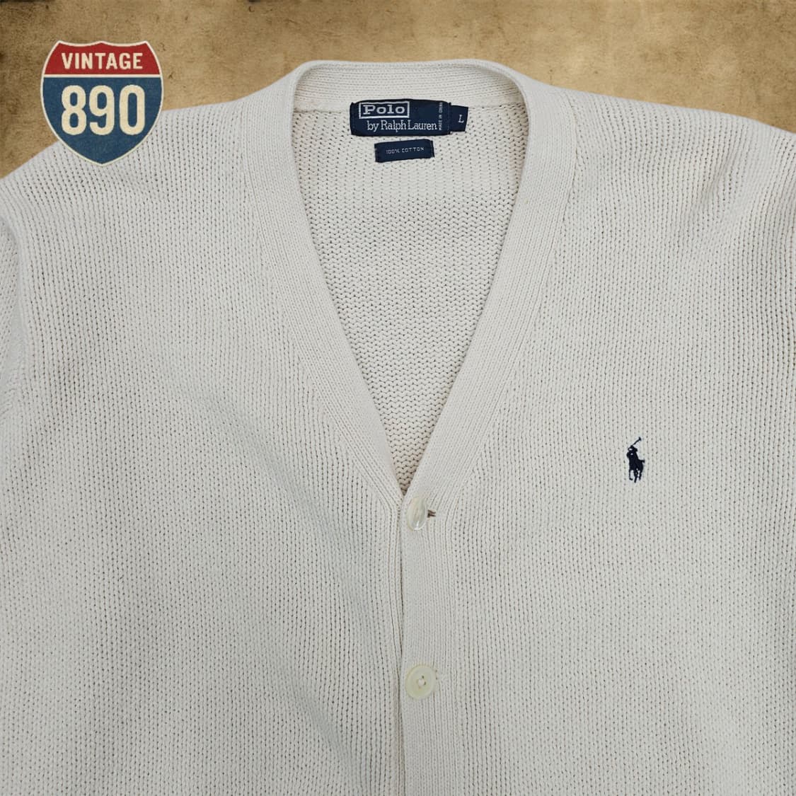 [L] POLO Ralph Lauren 폴로 니트가디건 상품이미지2