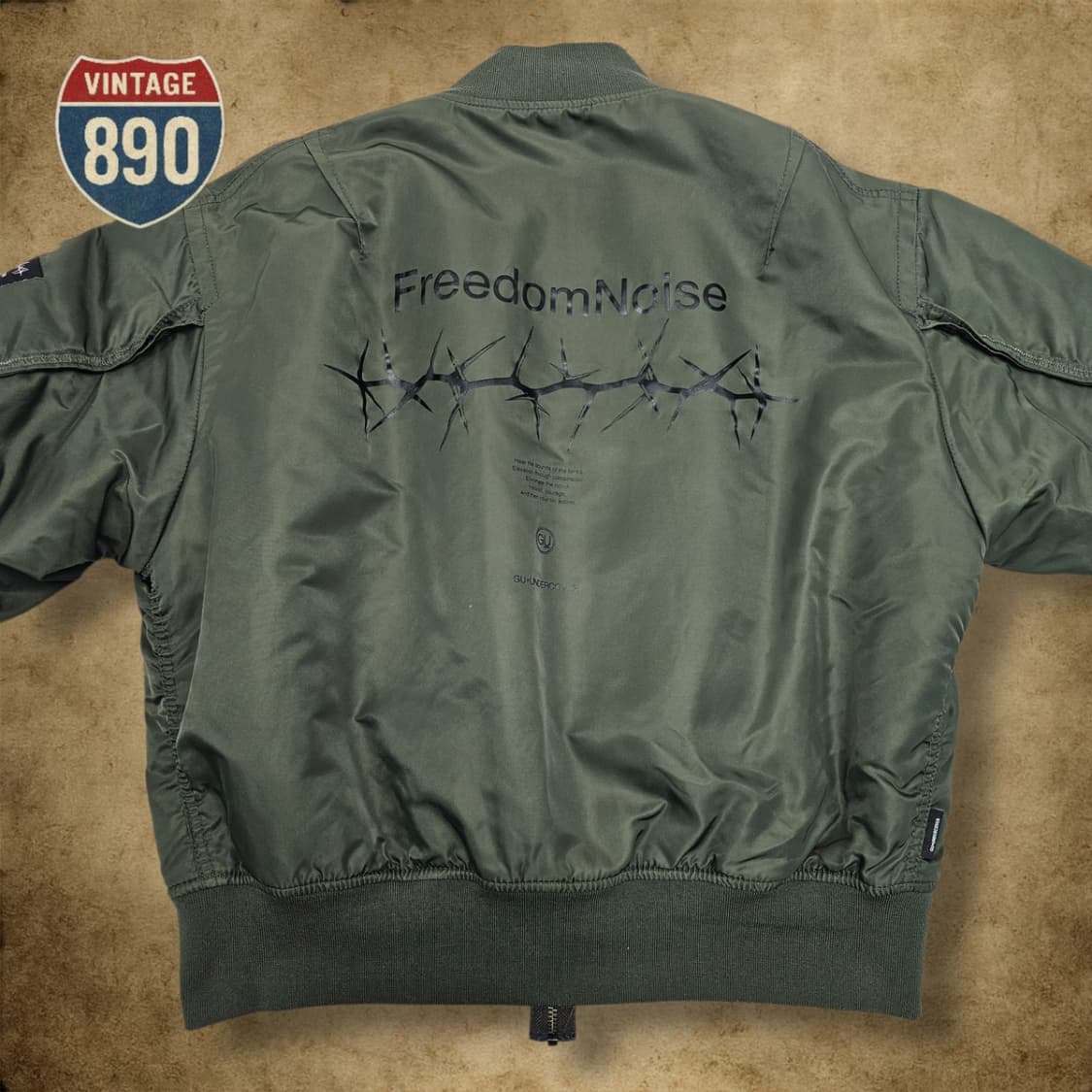 [S] GU x 언더커버 MA-1 봄버 자켓 상품이미지10