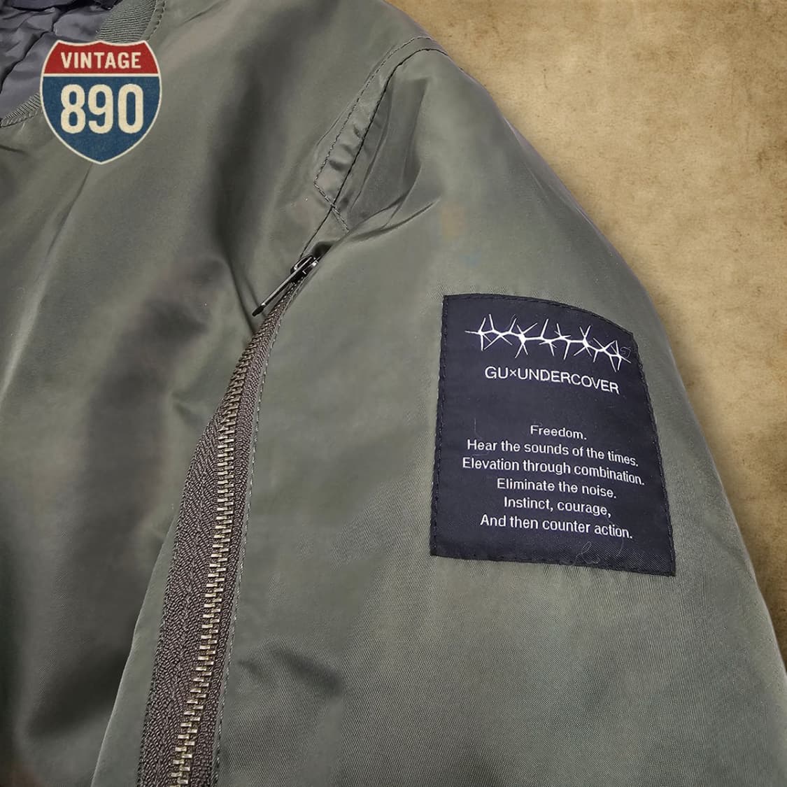[S] GU x 언더커버 MA-1 봄버 자켓 상품이미지4