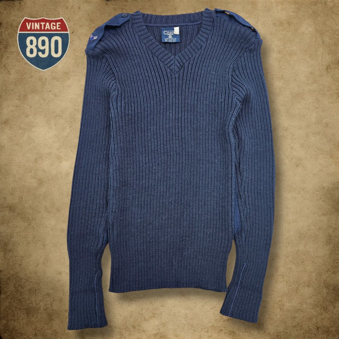 [105] CITADEL 80s 영국 공군 코만도 스웨터 상품이미지1