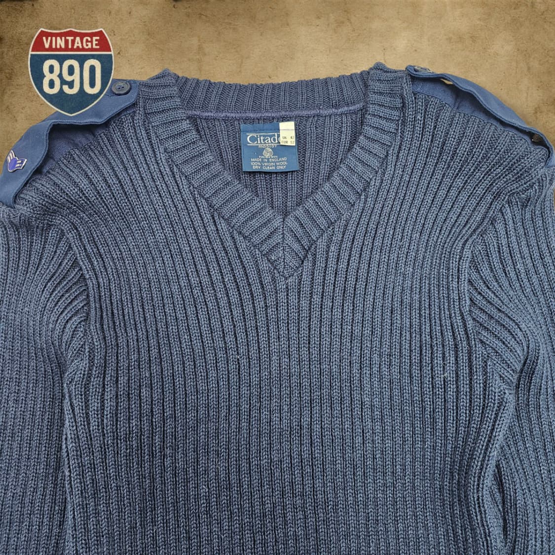 [105] CITADEL 80s 영국 공군 코만도 스웨터 상품이미지2