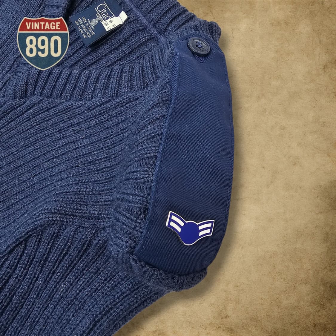 [105] CITADEL 80s 영국 공군 코만도 스웨터 상품이미지6