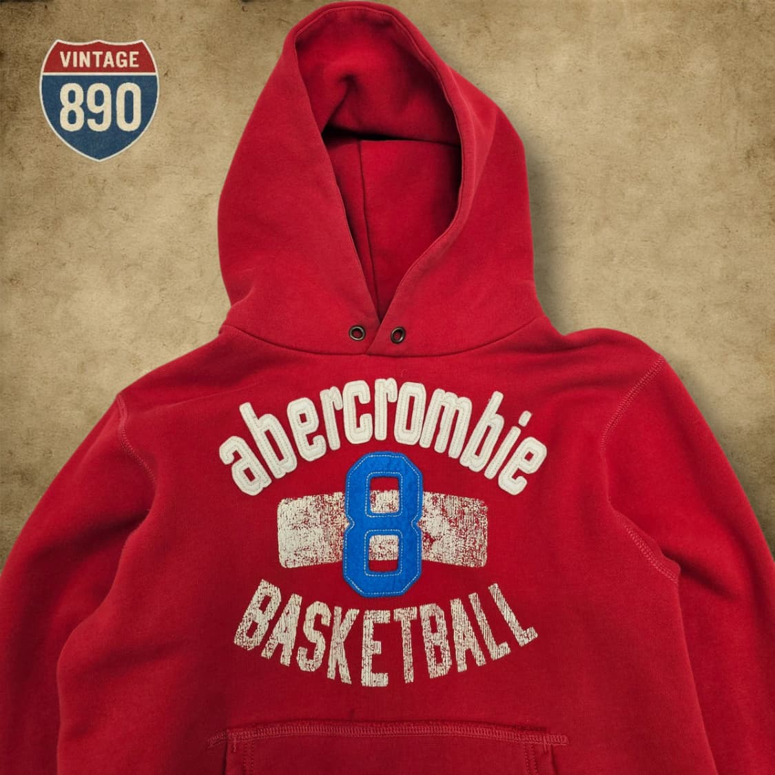 [L] ABERCROMBIE 아베크롬비 후드 티셔즈 상품이미지2