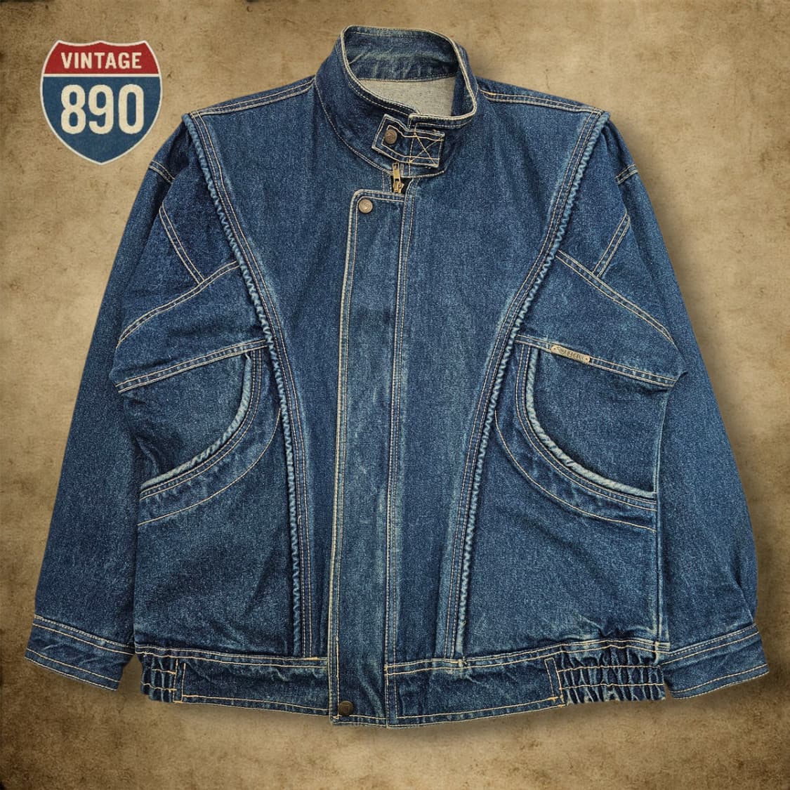 [100] EXCEL 엑셀 VTG 데님 청자켓 상품이미지1