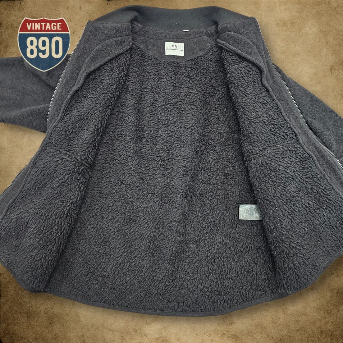 [S] 유니클로X화이트마운티니어링 기모집업 상품이미지6