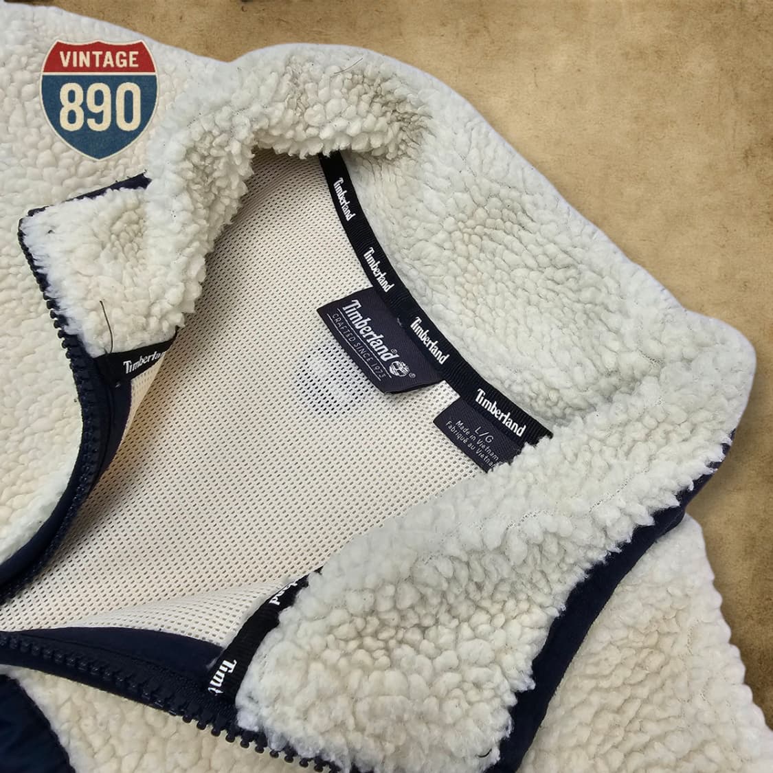 [L] TIMBERLAND 팀버랜드 양털집업 상품이미지5