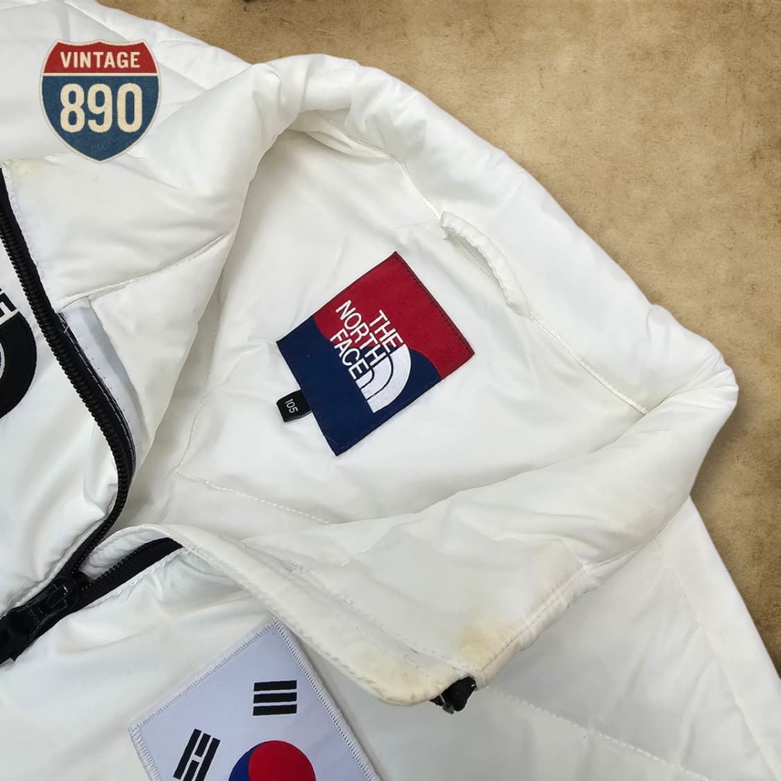 [105] The North Face 노스페이스 팀 코리아 패딩 상품이미지5