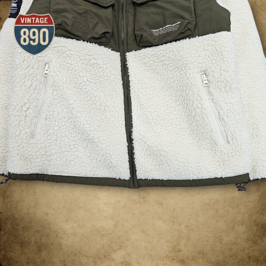 [M] Starter 스타터 플리스 집업 상품이미지3