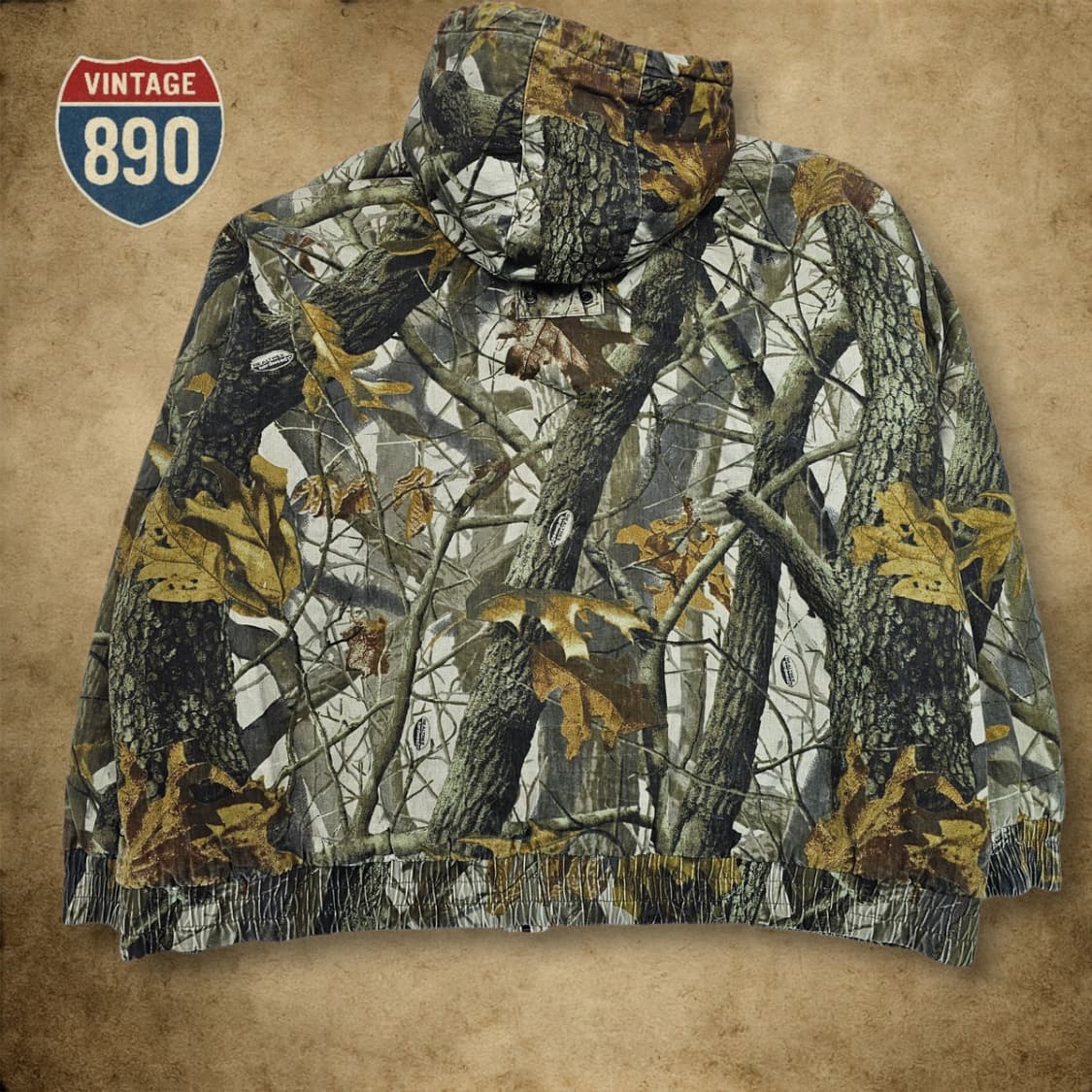 [3XL] 아웃피터스 리얼트리 카모 후드집업 상품이미지10