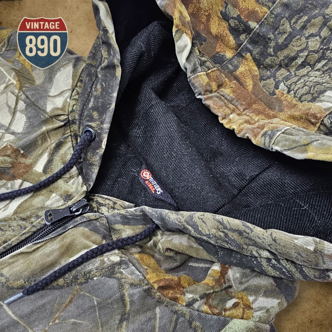 [3XL] 아웃피터스 리얼트리 카모 후드집업 상품이미지4