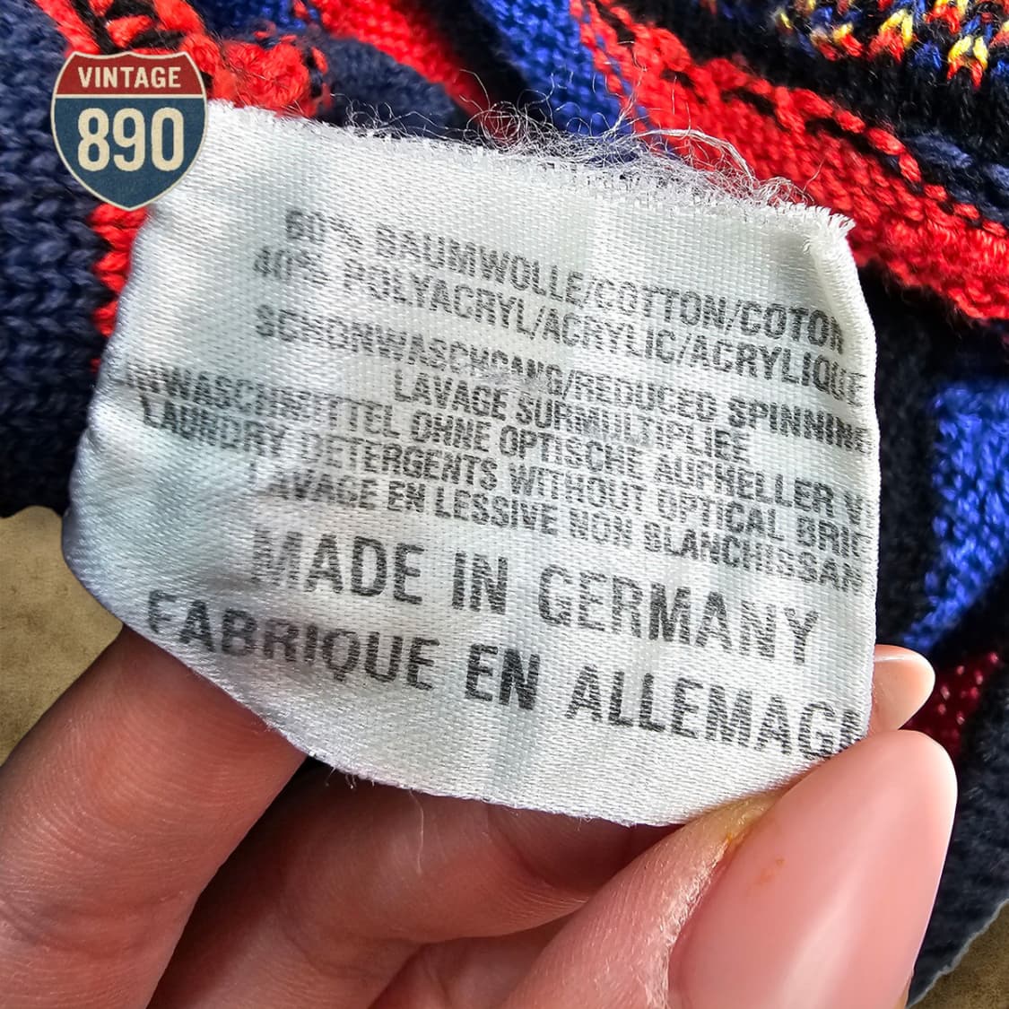 [100] Carlo Colucci 카를로콜루치 VTG 니트 스웨터 상품이미지10