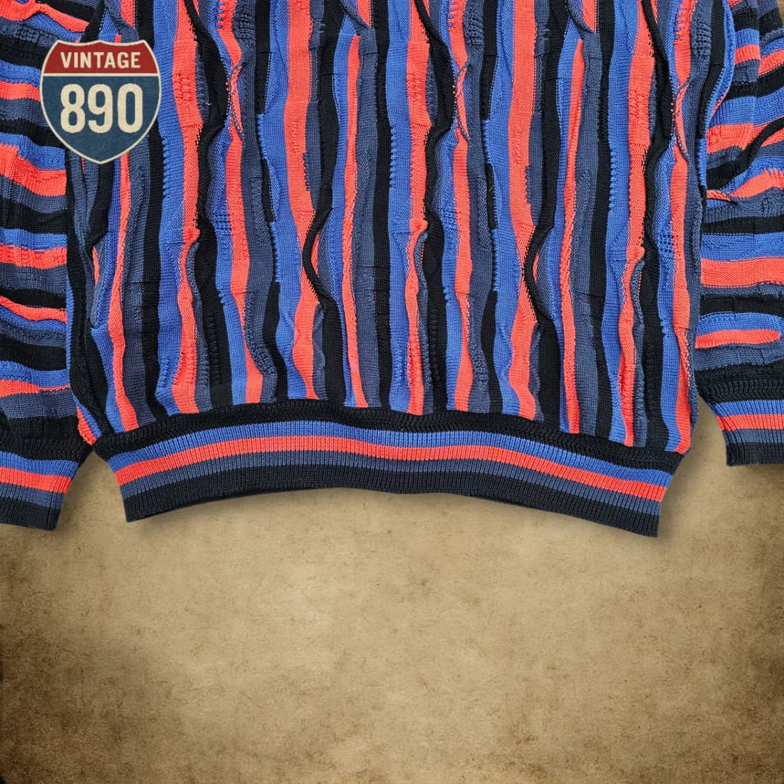 [100] Carlo Colucci 카를로콜루치 VTG 니트 스웨터 상품이미지8