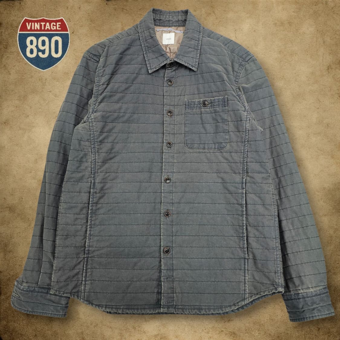 [95] series 시리즈 퀄팅 셔츠 자켓 상품이미지1