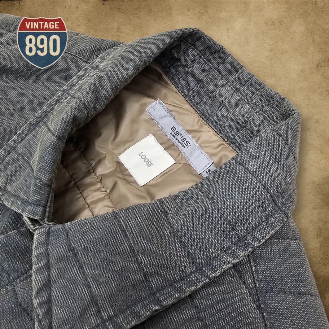 [95] series 시리즈 퀄팅 셔츠 자켓 상품이미지4