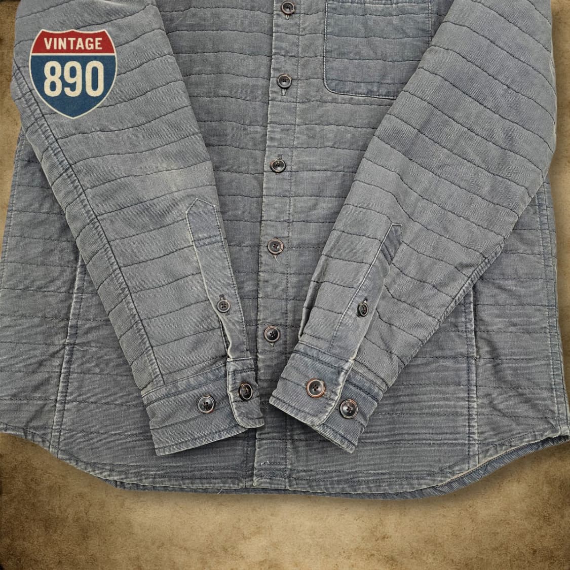 [95] series 시리즈 퀄팅 셔츠 자켓 상품이미지6