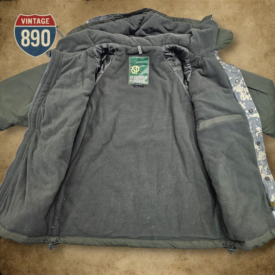 [S] 서울대 건축과 사우스플레이 야상 패딩 상품이미지8