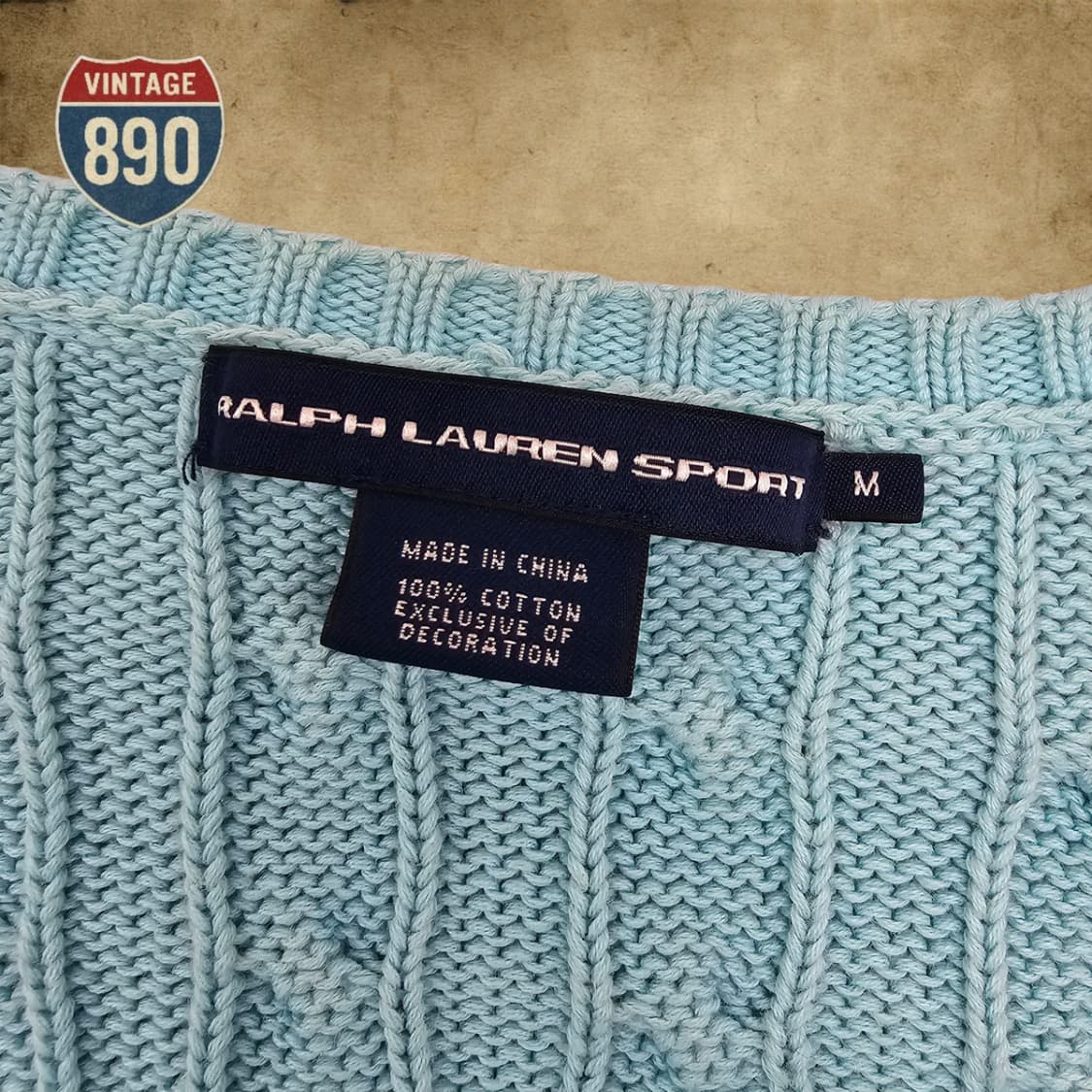 [M] Ralph Lauren 랄프로렌 스포츠 브이넥 스웨터 상품이미지6