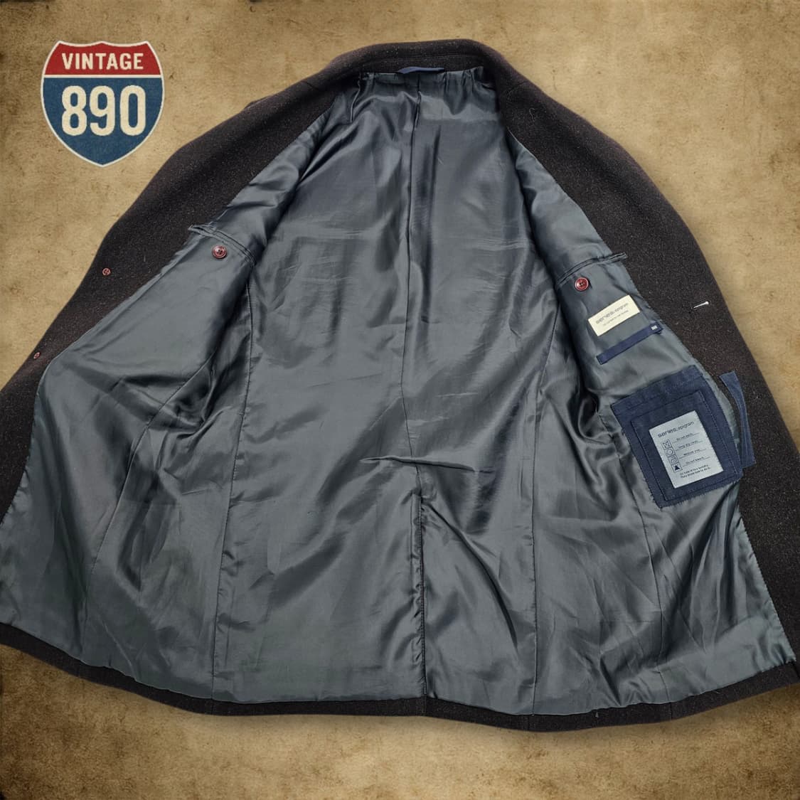 [100] series; epigram 시리즈 에피그램 모직 자켓 상품이미지7