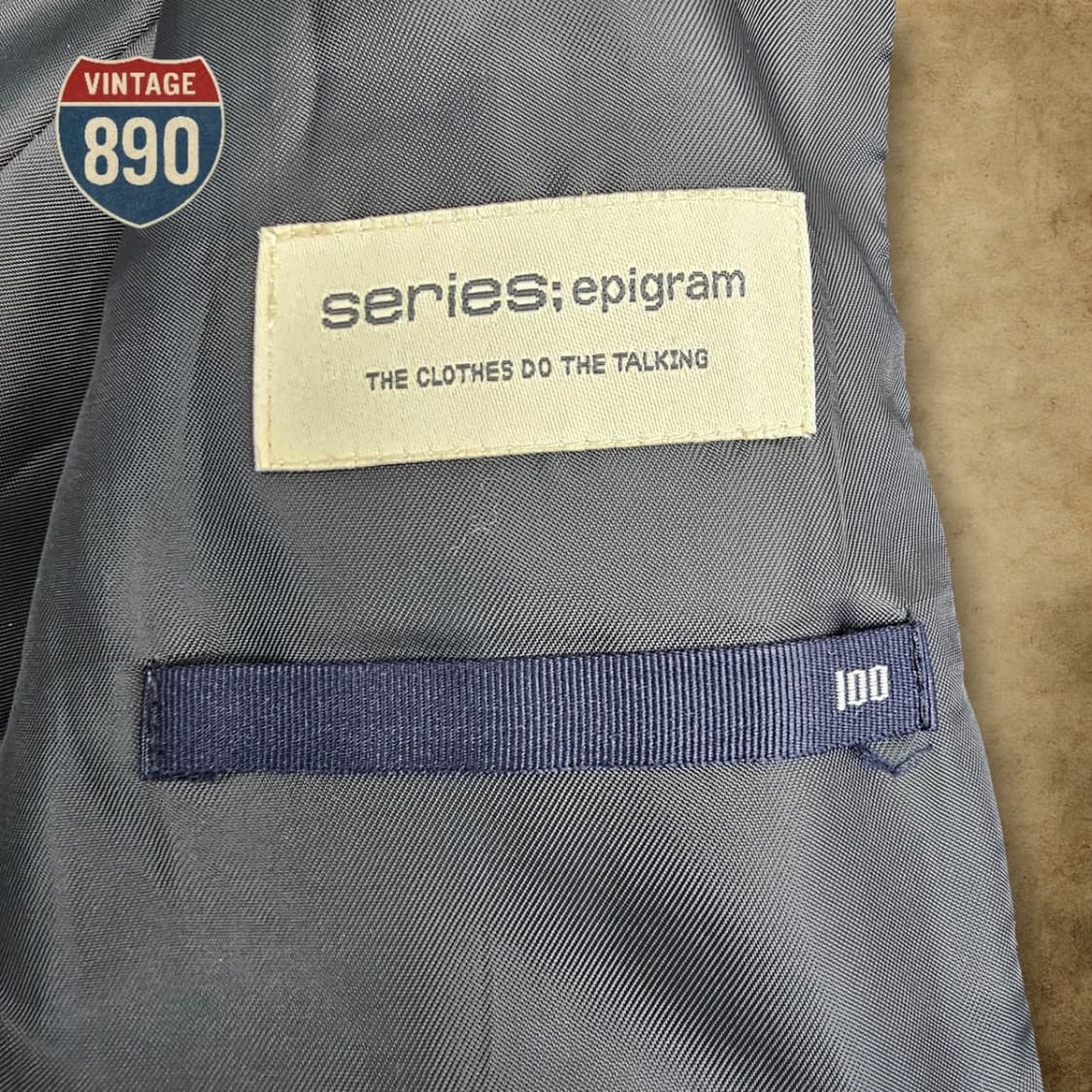 [100] series; epigram 시리즈 에피그램 모직 자켓 상품이미지8