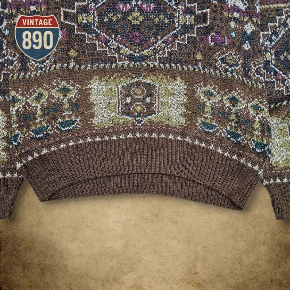 [L] London Fog 런던포그 패턴 니트 스웨터 상품이미지10