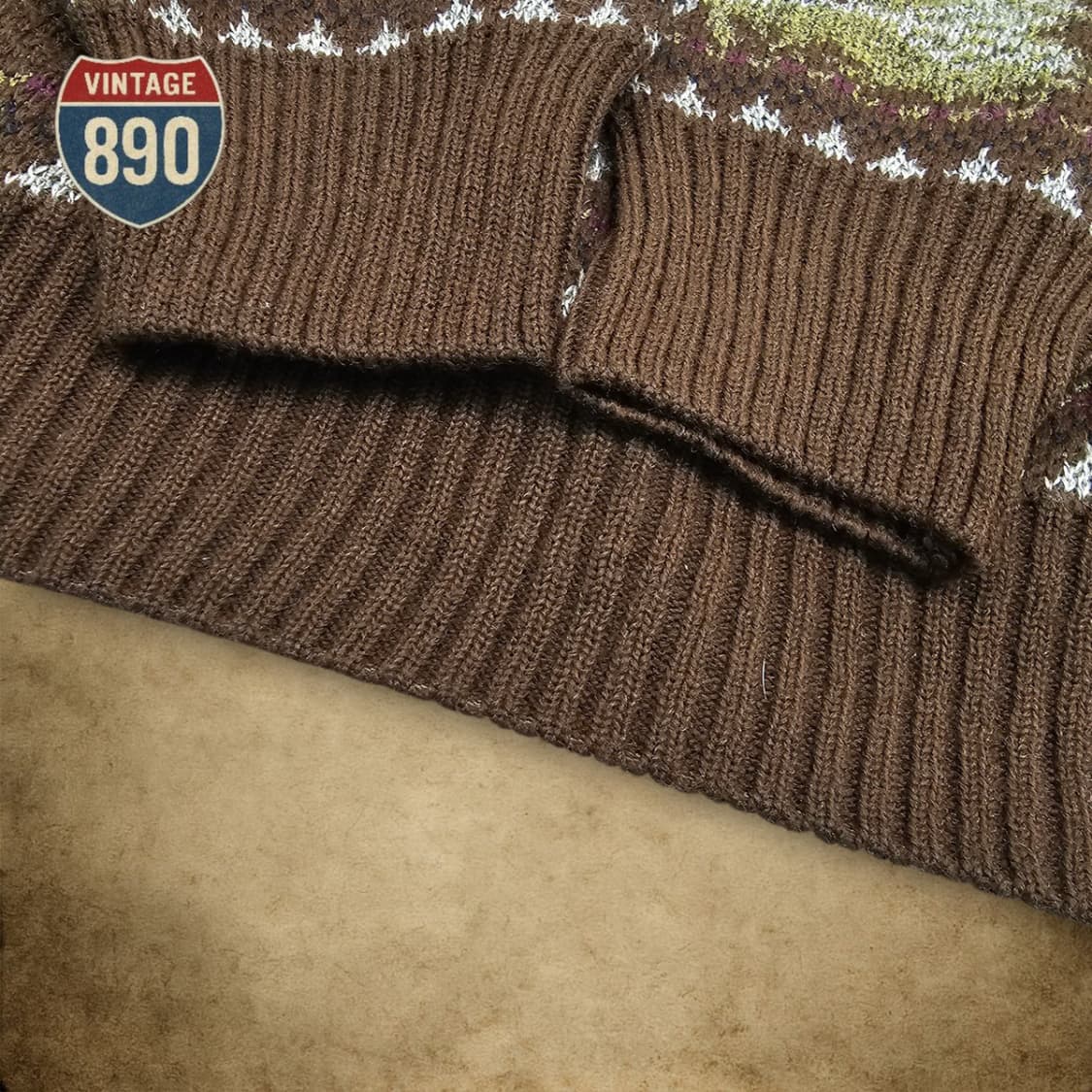 [L] London Fog 런던포그 패턴 니트 스웨터 상품이미지6