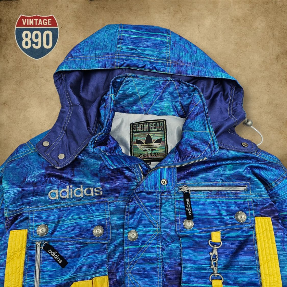 [105] adidas 아디다스 스노우기어 스키 자켓 상품이미지2