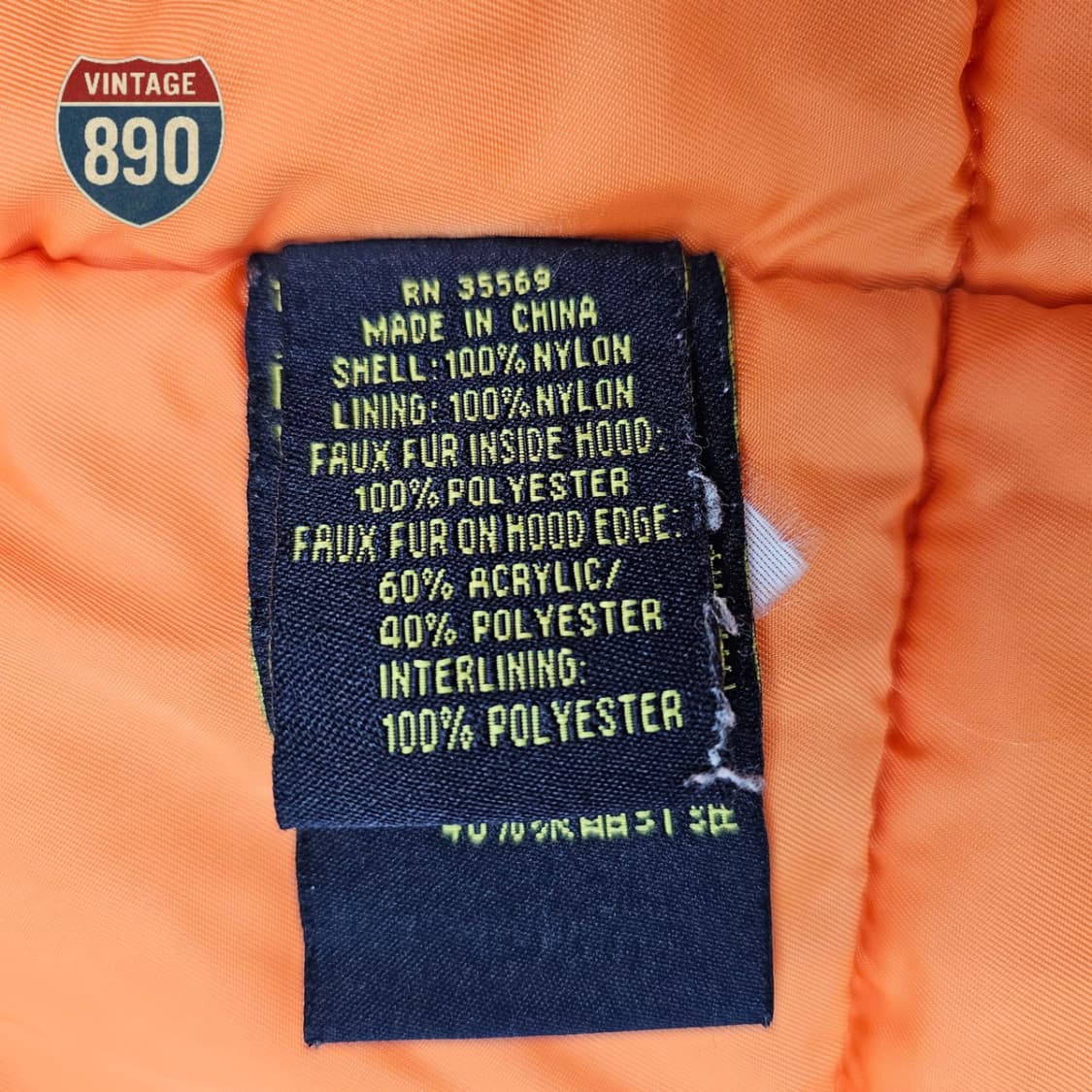 [XS] 알파인더스트리  N-3B 야상 파카 점퍼 상품이미지9