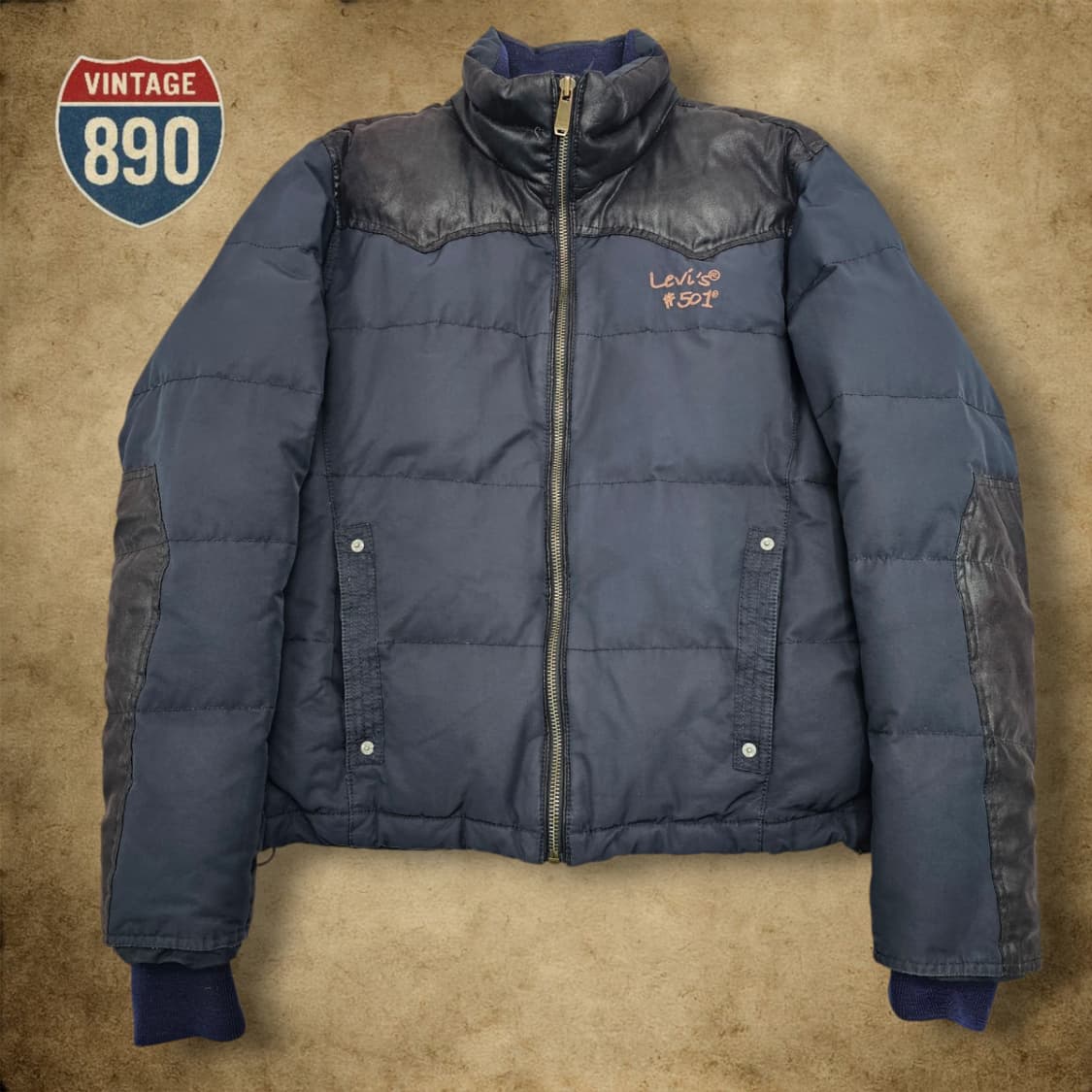 [M] Levi's 리바이스 501 덕다운 패딩 상품이미지1