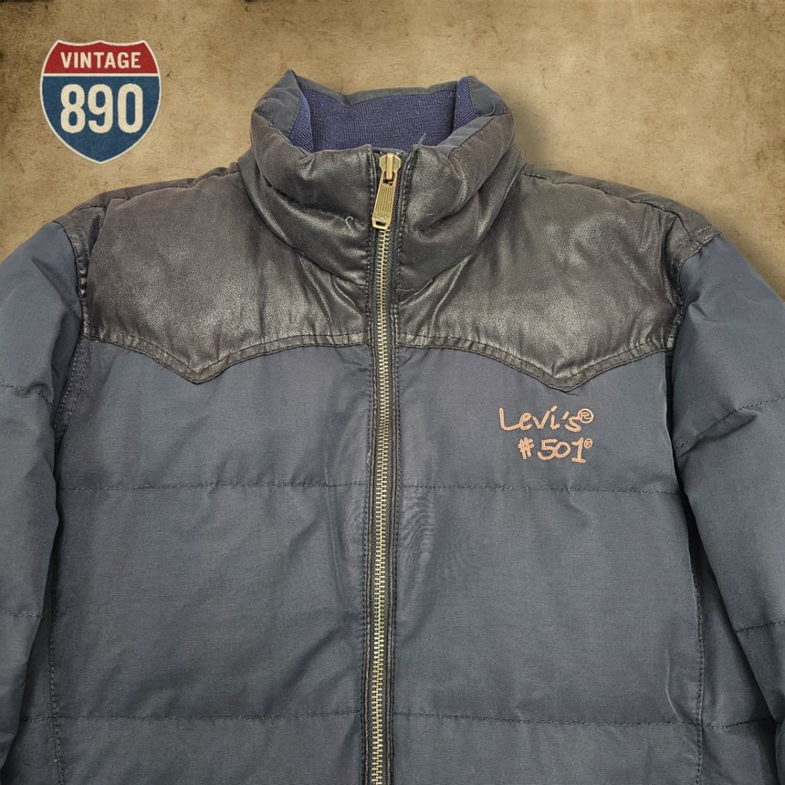 [M] Levi's 리바이스 501 덕다운 패딩 상품이미지2