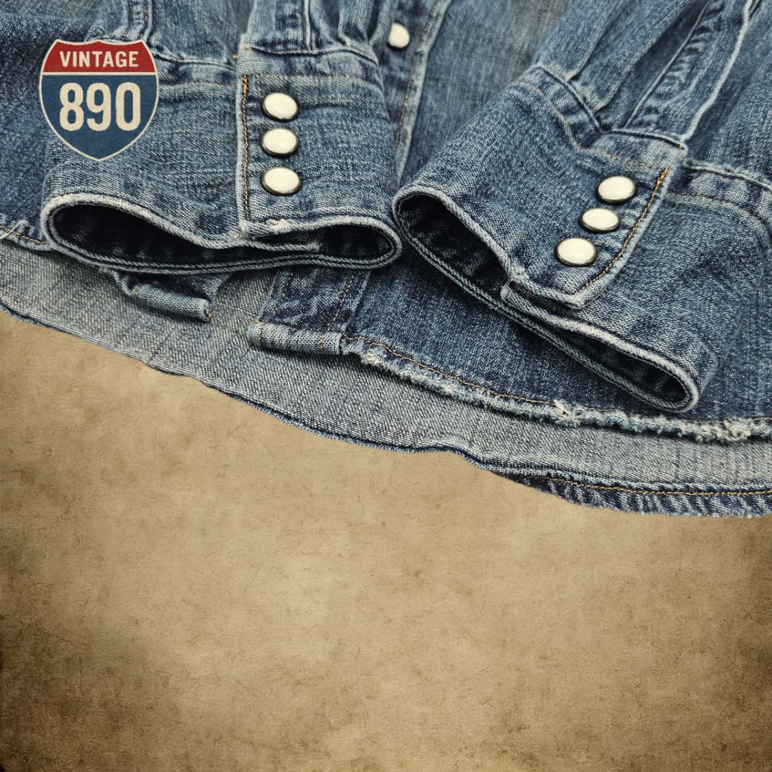 [M] Levi's 리바이스 웨스턴 빈티지 셔츠 상품이미지4