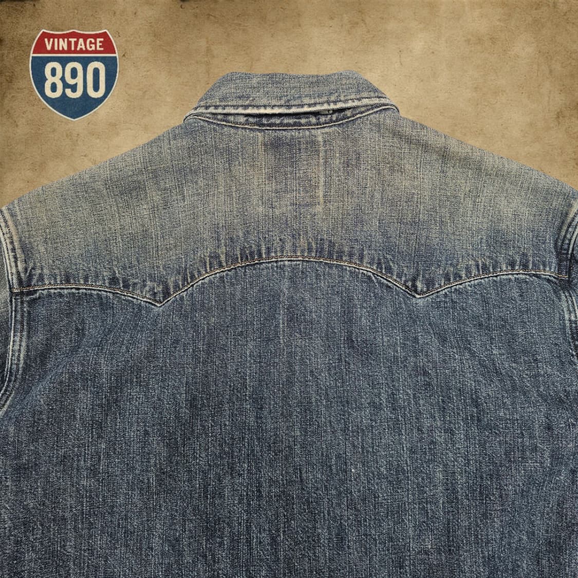 [M] Levi's 리바이스 웨스턴 빈티지 셔츠 상품이미지9