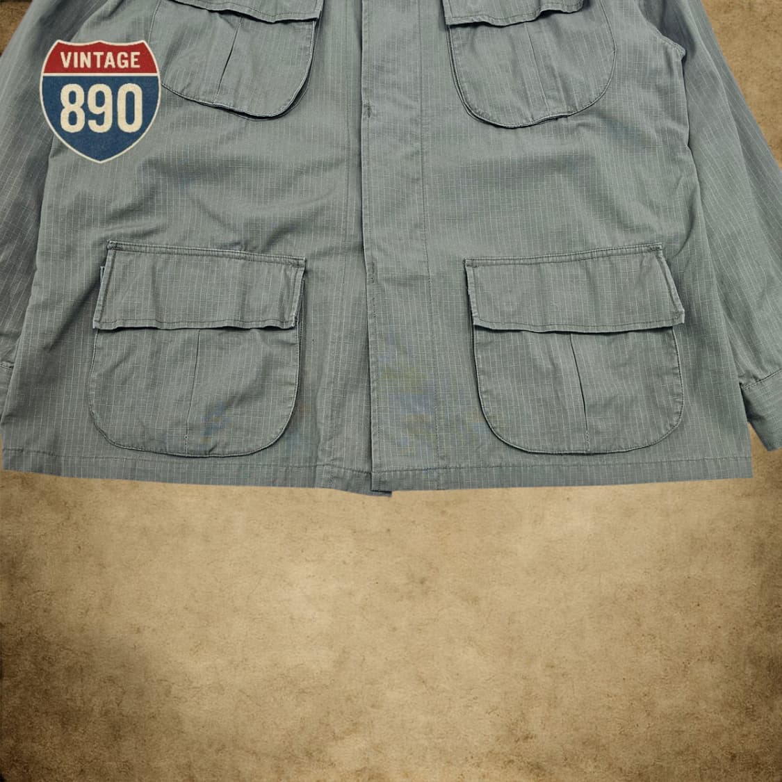 [L] US army 미군 정글 퍼티그 자켓 상품이미지3