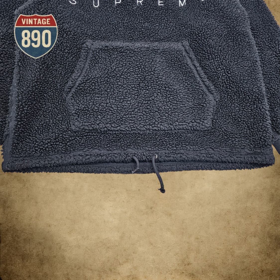 [XL] Supreme 슈프림 15FW 쉐르파 양털 후드 상품이미지3