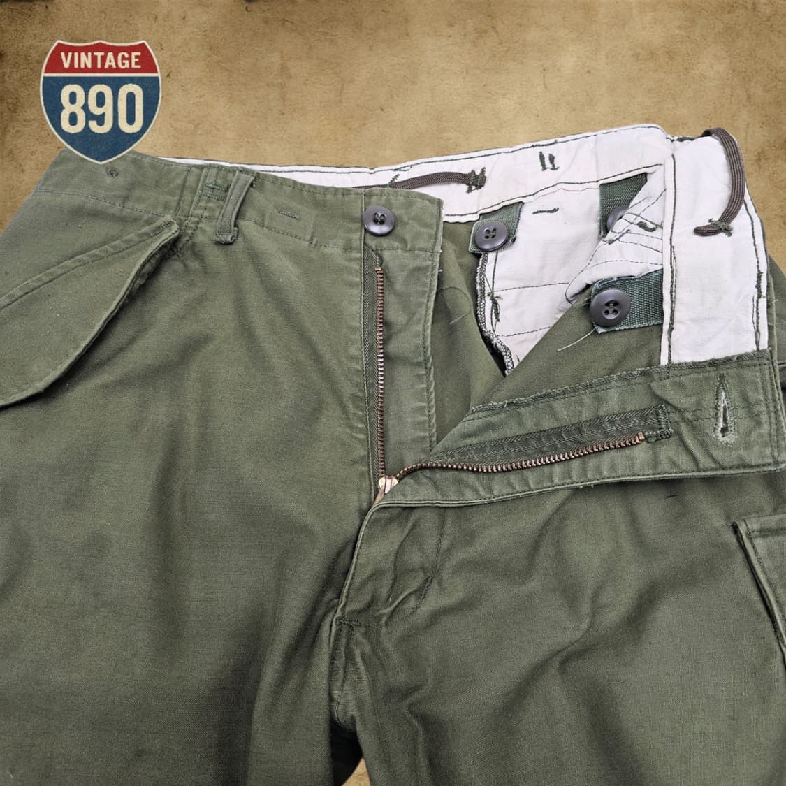 [29] US army 미군 70s M-65 필드 팬츠 상품이미지5