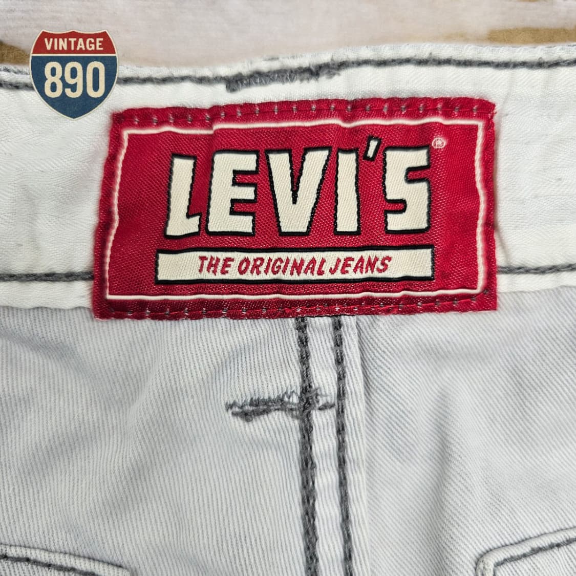 [32] Levi's 리바이스 실버 카모 카고 반바지 상품이미지6
