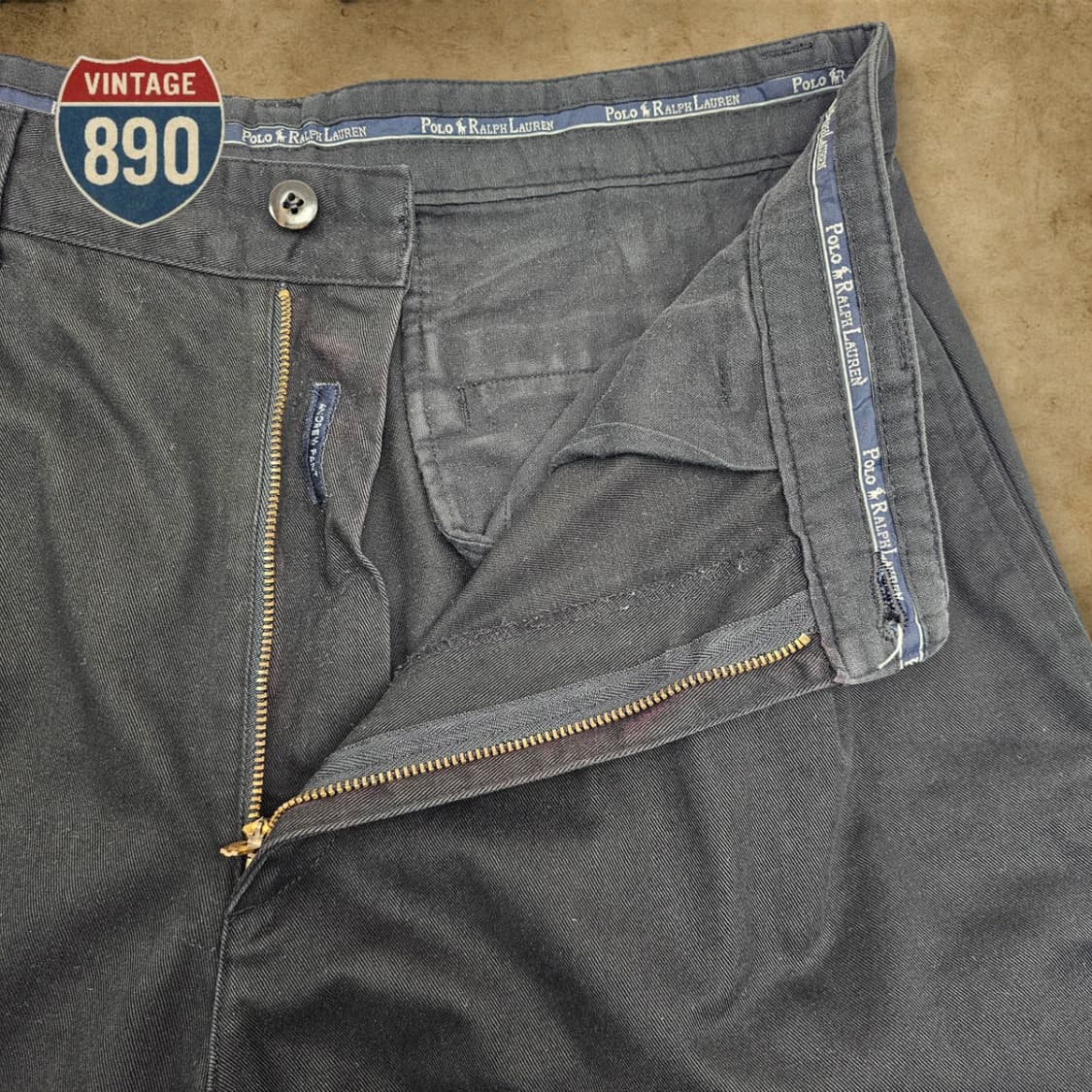 [82] POLO Ralph Lauren 폴로 치노팬츠 블랙 상품이미지5