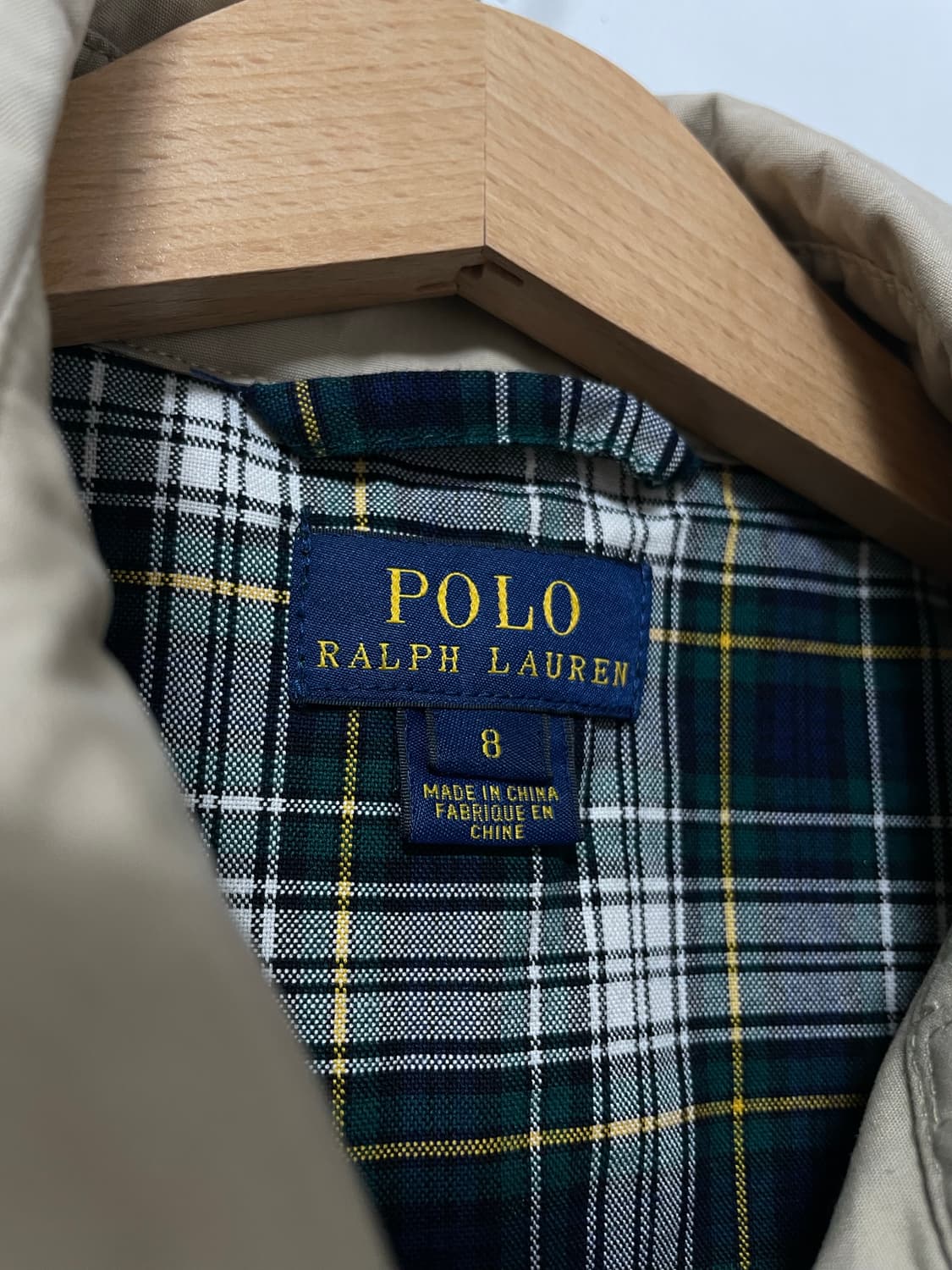 (키즈/8사이즈) 폴로 랄프로렌 트렌치코트 상품이미지6