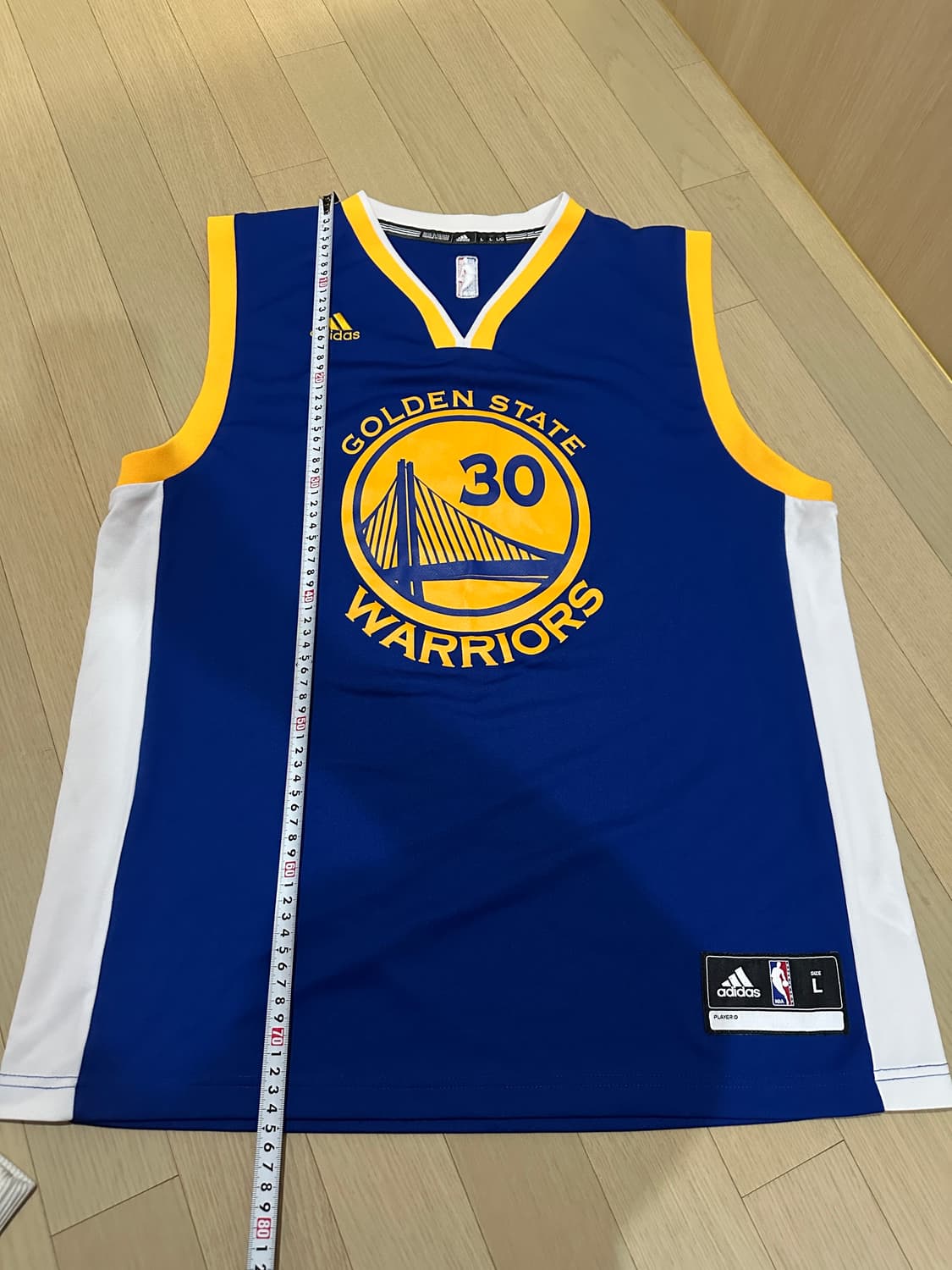 NBA 아디다스 골든스테이트 스테판커리 스윙맨유니폼 L 상품이미지2