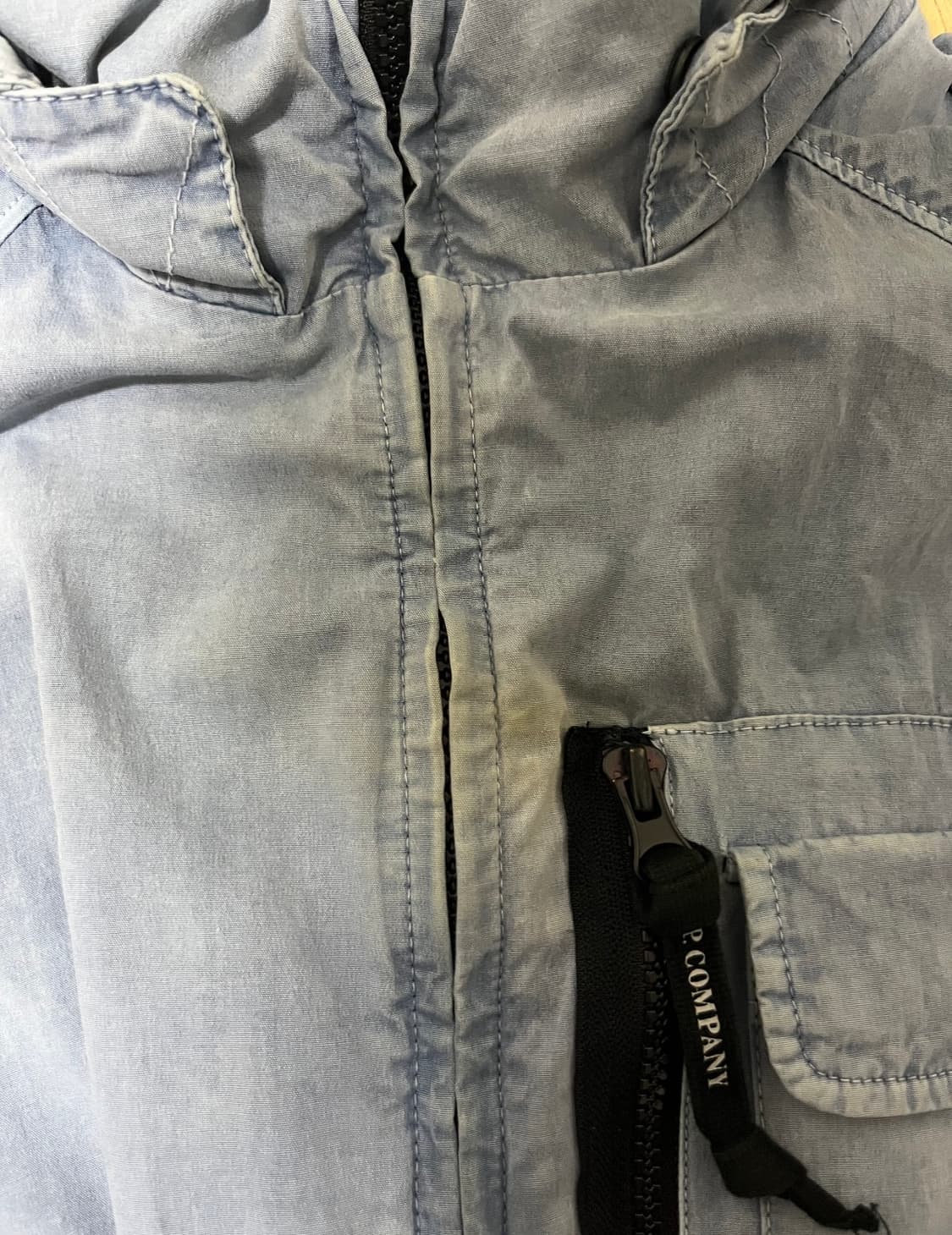 C.P Company 고글 데님 후드 자켓 상품이미지7