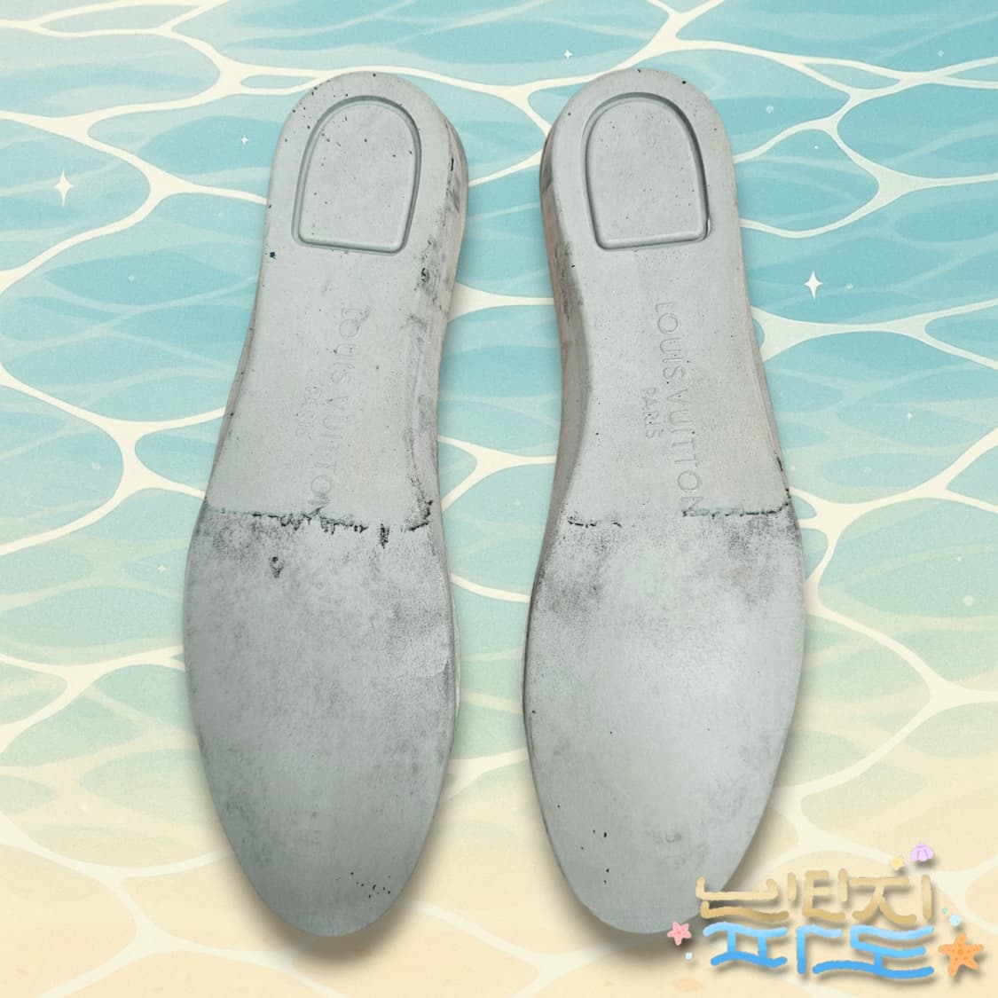 38 감정서O 루이비통 블랙 모노그램 앙프렝뜨 스니커즈 상품이미지10