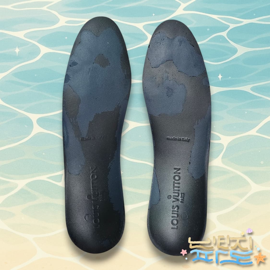 38 감정서O 루이비통 블랙 모노그램 앙프렝뜨 스니커즈 상품이미지9