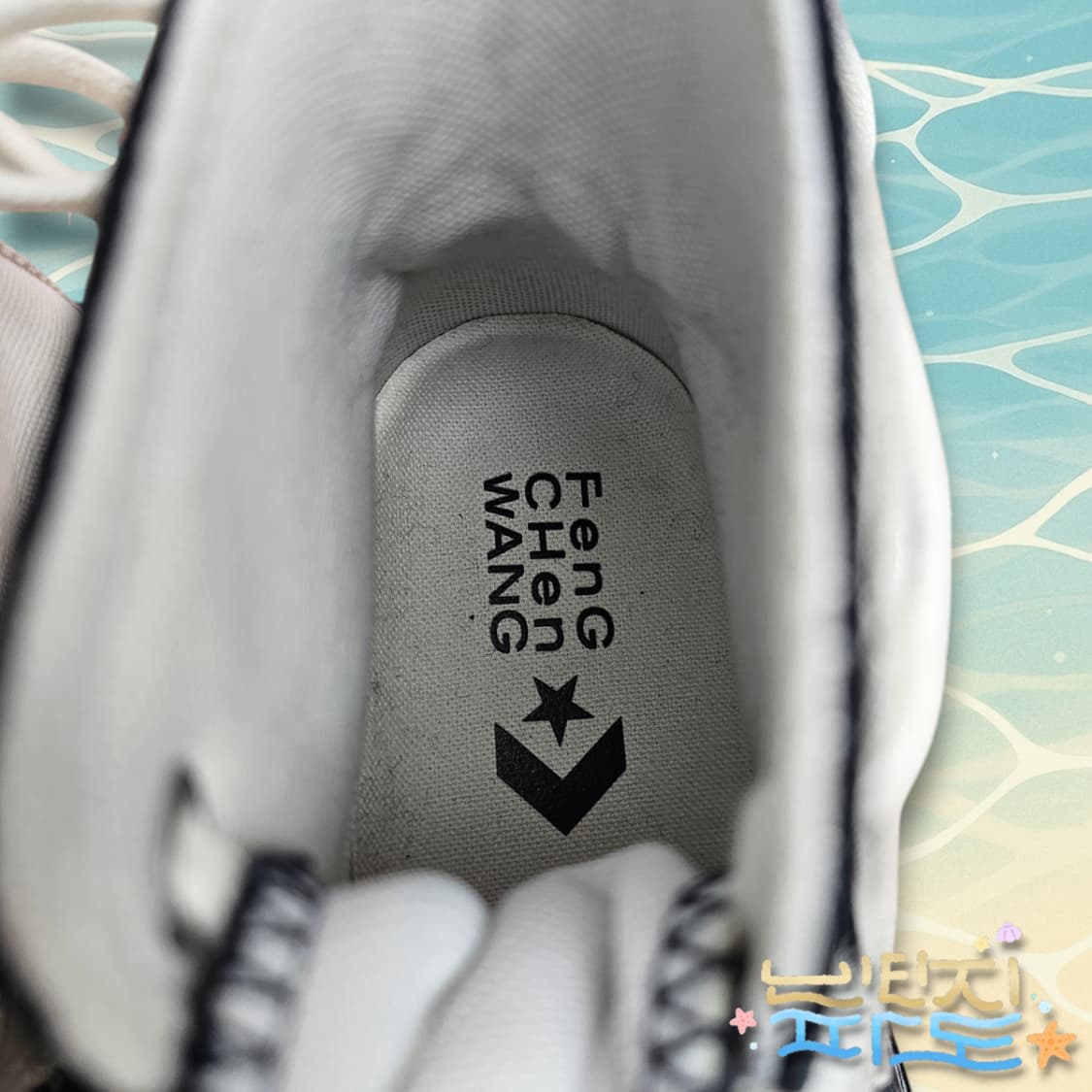 235 컨버스 X 펑첸왕 척 70 투인원 내츄럴 아이보리 블랙 상품이미지7