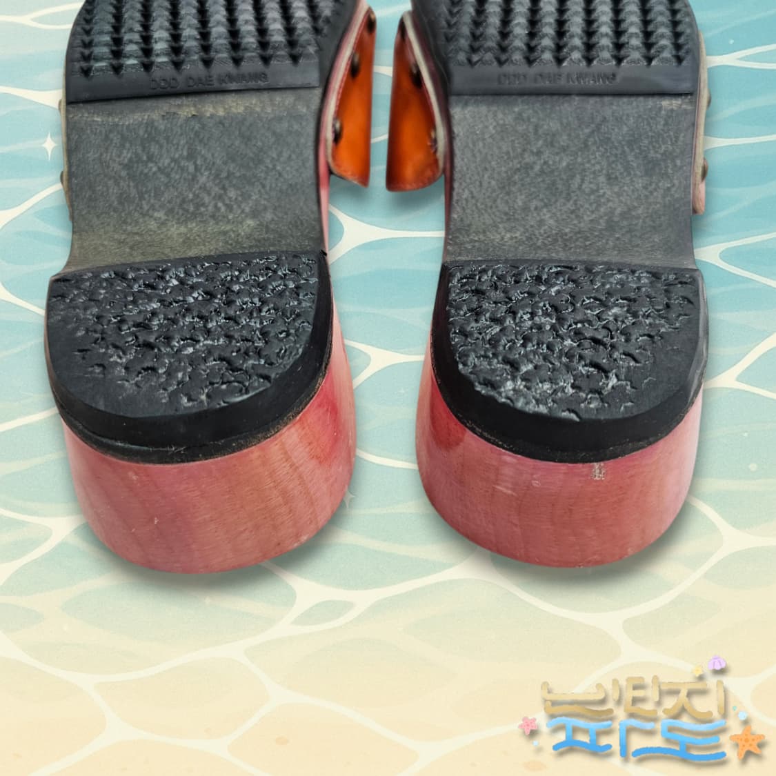 35 225 CHANEL 샤넬 목각 샌들 뮬 슬리퍼 상품이미지10