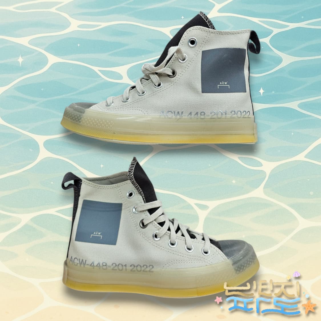 230 새제품 ACW x 컨버스 어콜드월 척 70 하이 상품이미지3