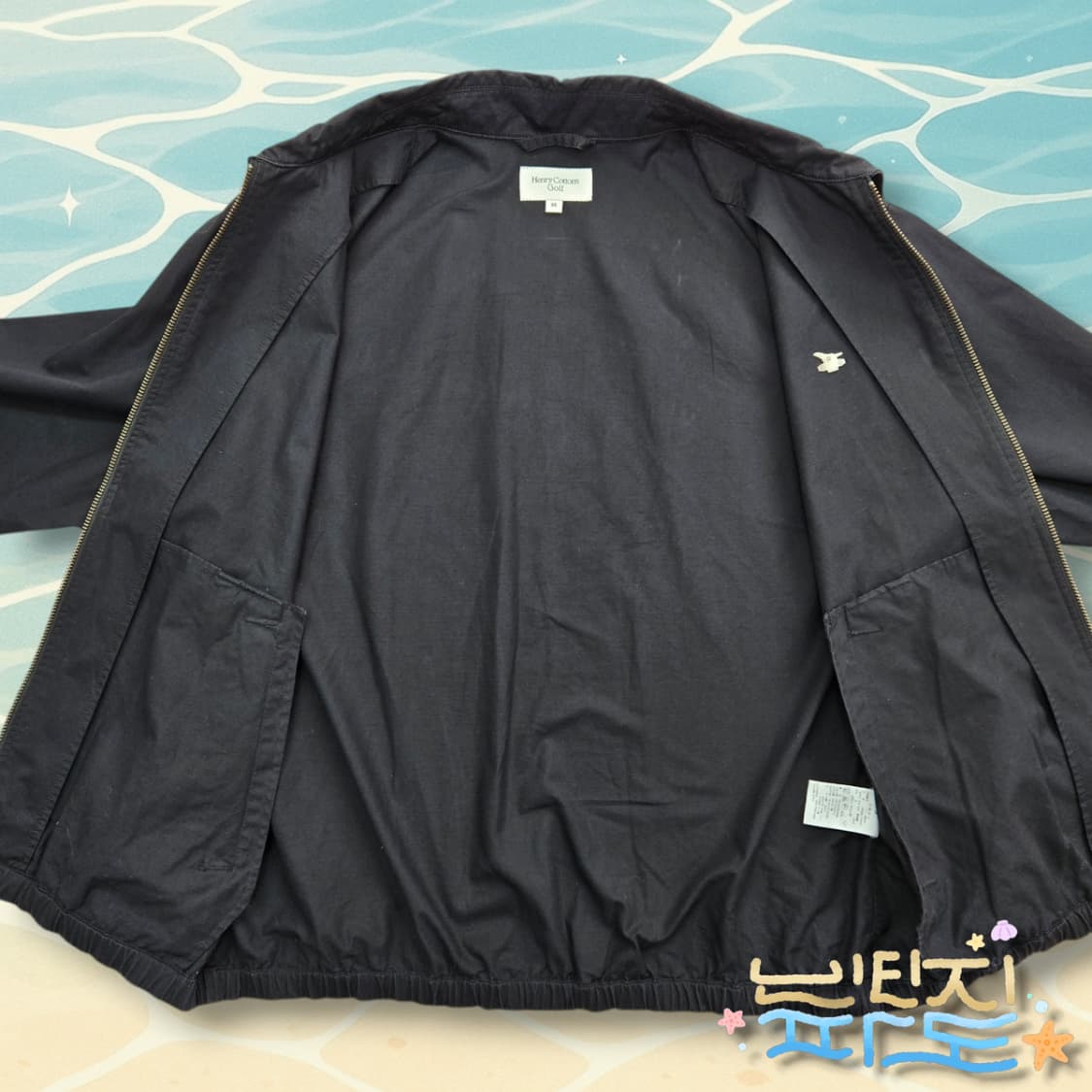 95 HENRY COTTONS 헨리코튼 골프 블루종 스윙톱 자켓 상품이미지10