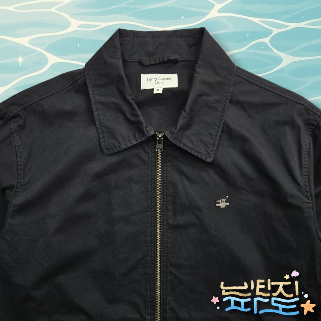 95 HENRY COTTONS 헨리코튼 골프 블루종 스윙톱 자켓 상품이미지2